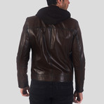 Ryan Leather Jacket // Chestnut (S)