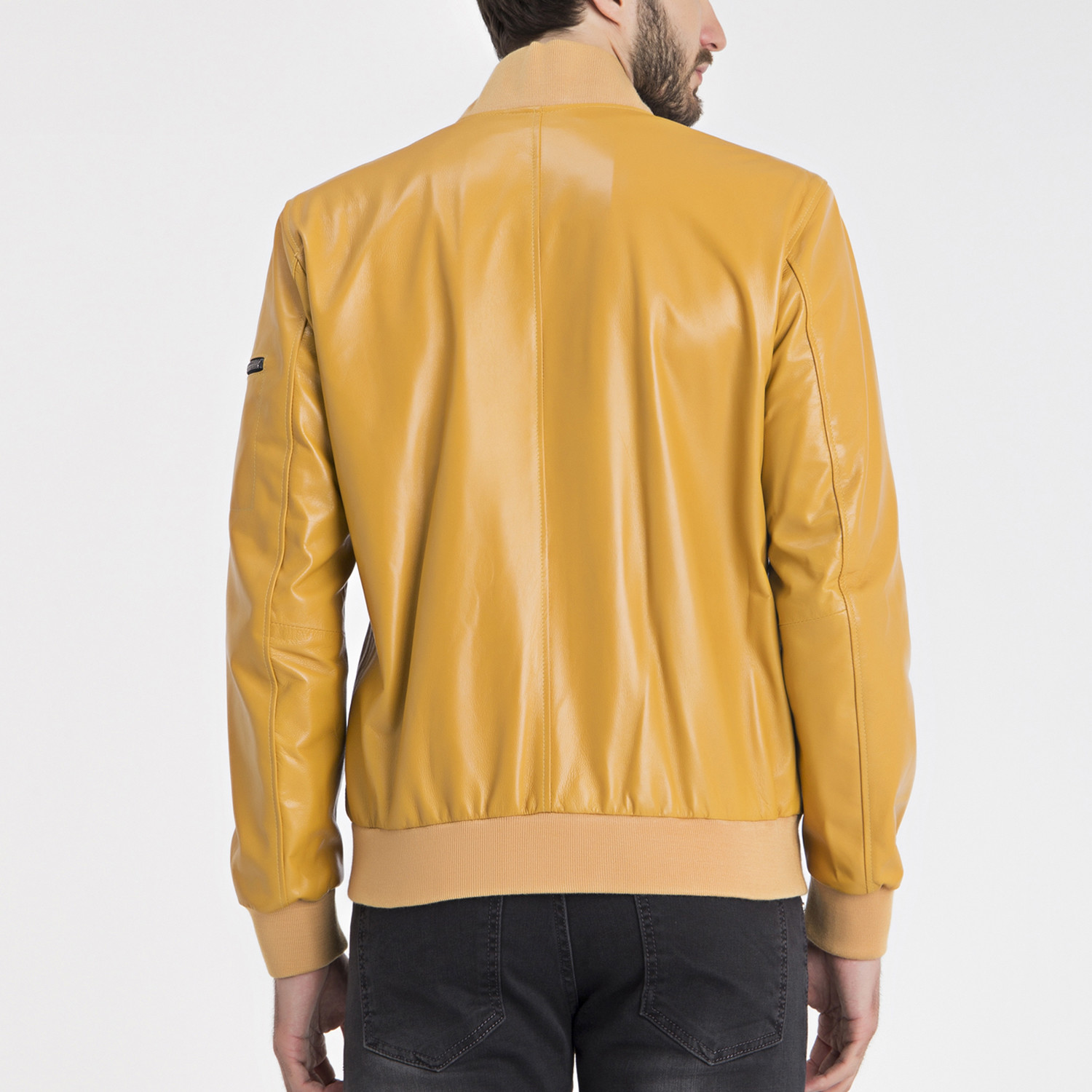 Samuel Leather Jacket // Yellow (S) - Iparelde - Touch of Modern