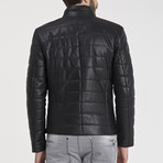 Arris Leather Jacket // Black (2XL)