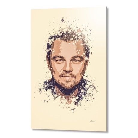 Leonardo DiCaprio // Aluminum (16"L x 24"H x 1.5"D)