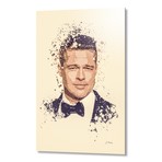 Brad Pitt // Aluminum (16"L x 24"H x 1.5"D)