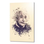 Albert Einstein // Aluminum (16"L x 24"H x 1.5"D)
