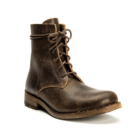 Julius Goodyear Boot // Vintage Dark Brown Leather (Euro: 40)