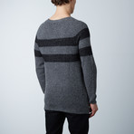 Olly Sweater Round Collar // Med Melange (M)