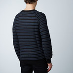 Lanton Round Collar Raglan Sweater // Black (S)