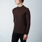 Antony Sweater Round Neck Collar // Brown (XL)