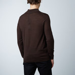 Antony Sweater Round Neck Collar // Brown (2XL)