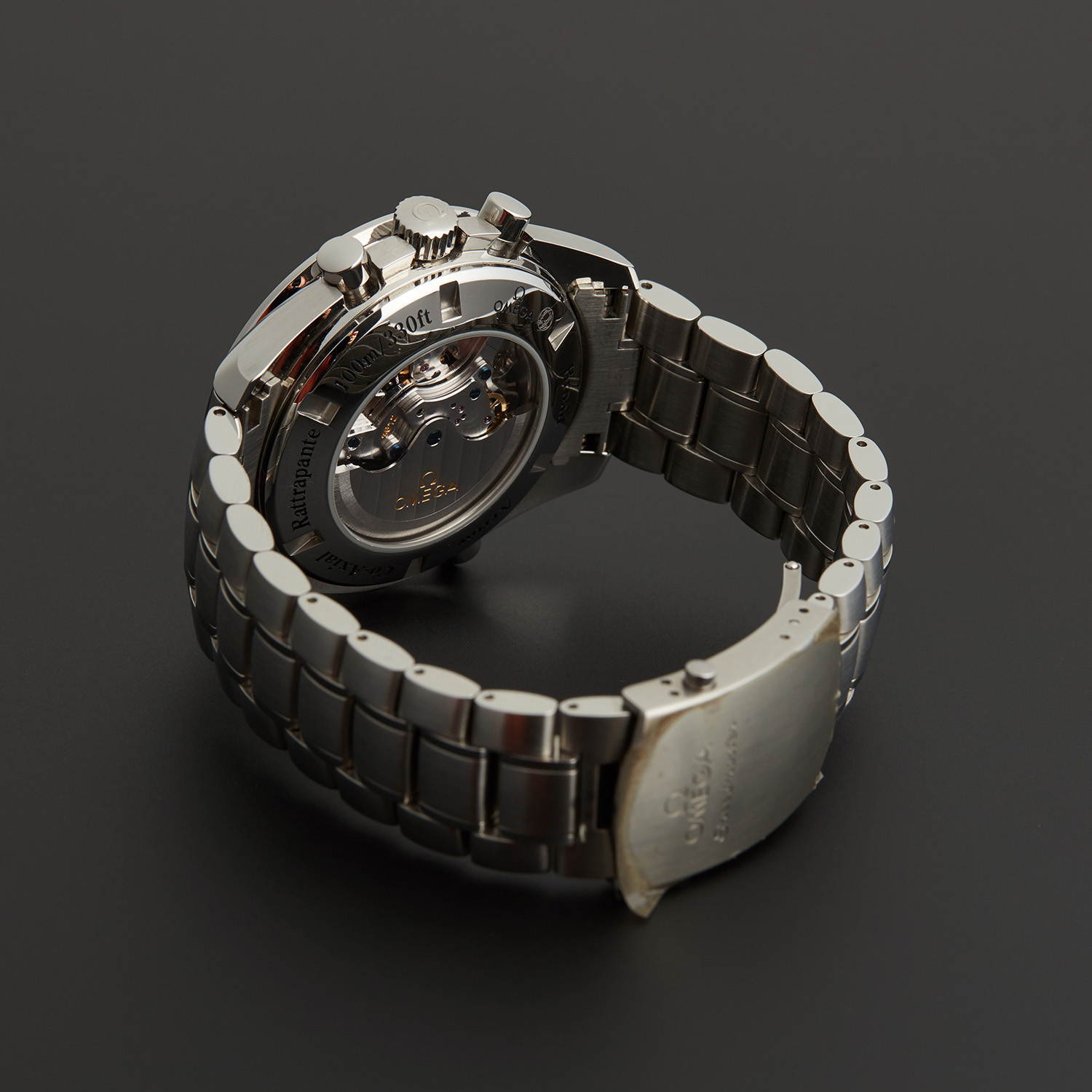 omega speedmaster automatic broad arrow
