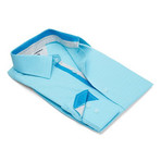 True Modern-Fit Men's Dress Shirt // Turquoise (M)