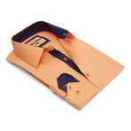 True Modern-Fit Men's Dress Shirt // Petal Peach (S)