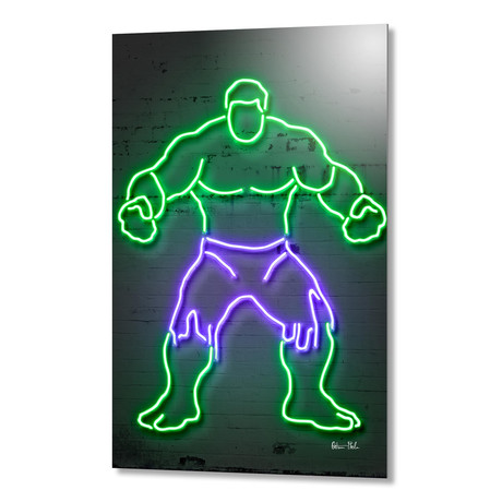 Hulk // Aluminum (16"W x 24"H x 1.5"D)