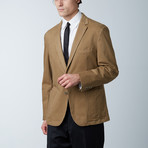 Cotton Soft Sport Coat // Khaki (US: 42L)