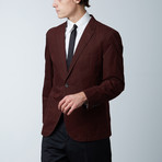 Cotton Soft Sport Coat // Merlot (US: 42R)