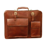 Toscana Collection // Leather Briefcase