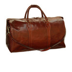 Toscana Collection // Leather Travel Duffel Bag
