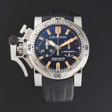 Graham Chronofighter Oversize Diver Automatic // 2OVDIVAS.B02A.K10B // Store Display