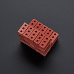 1:12 Scale Mini Red Bricks // 50PK // Set of 2
