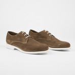 Rive Casual Plain Toe Lace-Up // Taupe (US: 9)