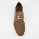 Rive Casual Plain Toe Lace-Up // Taupe (US: 8.5)