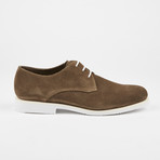 Rive Casual Plain Toe Lace-Up // Taupe (US: 9.5)