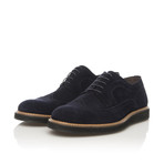 Brogue Derby // Navy Blue (Euro: 45)