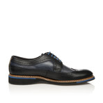 Lace-Up Brogue Derby // Black + Navy Blue (Euro: 39)