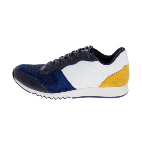Yellow Stone Sneaker // Blue + White (US: 7)
