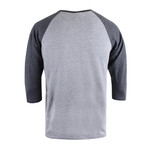 Long-Sleeve Raglan Tee // Heather Grey (S)