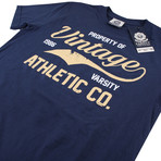 Vintage Tee // Navy (XL)