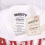 Varsity Original Tee // White (S)