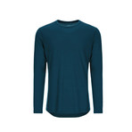 Base Long-Sleeve Shirt // Peacock (S)