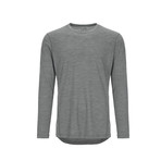 Base Long-Sleeve Shirt // Quiet Shade Melange (S)