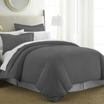 Hotel Collection // Premium Ultra Soft 3 Piece Duvet Cover Set // Gray (Twin/Twin XL)