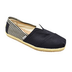 Men's Stripe + Rope Slip-On // Black (US: 12)