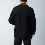 Mckinley Spanish Shearling Coat // Black (XL)