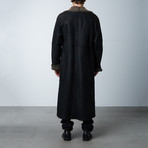 Snow Top Shearling Long Coat // Black (XS)