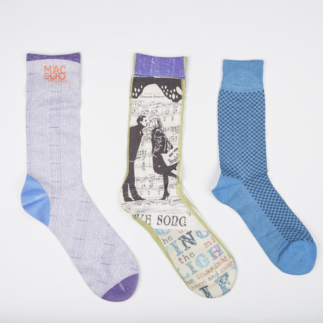 Socks // Pack of 3 // Love + Music