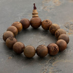 The Golden Oak Wood Bracelet // Brown