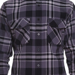 Arizonica Flannel Shirt // Grey Check (S)