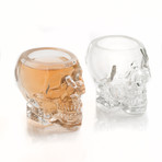 Skull Decanter + Shot Glasses (4 Shot Glasses)