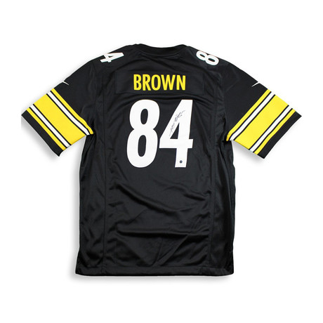 Antonio Brown Signed Steelers Replica Jersey