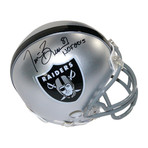 Tim Brown Signed Oakland Raiders Mini Helmet