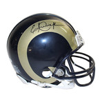 Eric Dickerson LA Rams Signed Mini Helmet