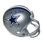 Tony Dorsett Signed Dallas Cowboys Replica Helmet