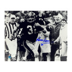 Franco Harris Signed Immaculate Reception Photo