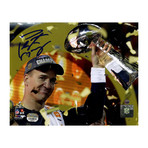 Peyton Manning Signed Super Bowl Celebration Photo