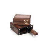 Walnut Dugout Kit // Black Accent (Black Glass)