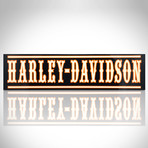 Harley-Davidson // Traditional Wood Plank Dealership Sign