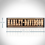 Harley-Davidson // Traditional Wood Plank Dealership Sign