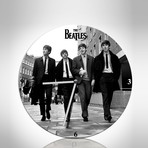 The Beatles // Wood Wall Clock